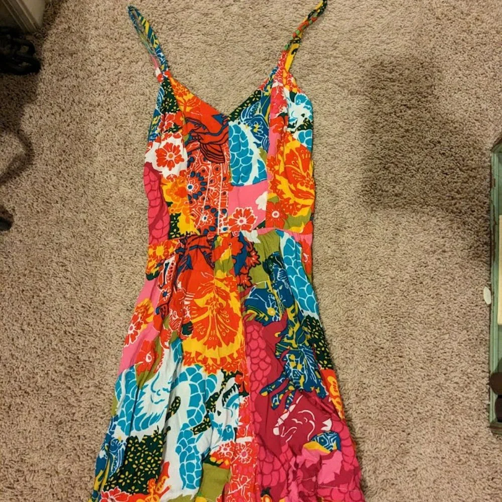 Trashy Diva Ruby Romper Psychadelic Dragons - Picture 2 of 3